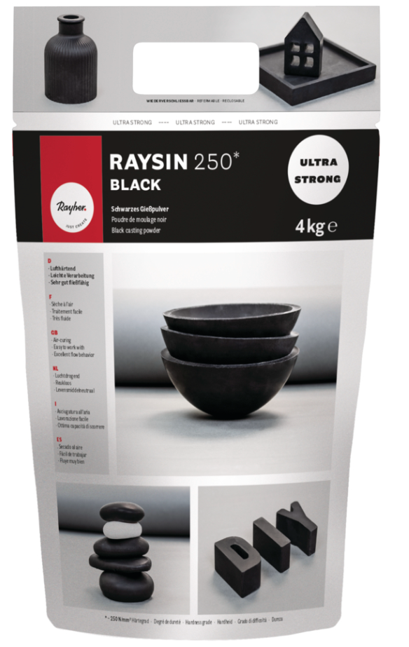 Gießpulver RAYSIN 250, schwarz 4kg